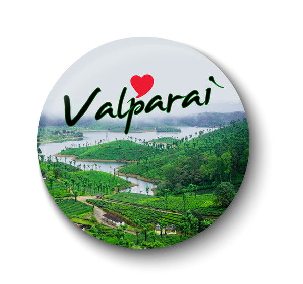 Love Valparai I Tamil Nadu Series I Souvenir l Travel I Fridge Magnet