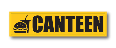 Canteen I Food I Snacks I Office I School I College I Hospital I Company I Wall Sticker
