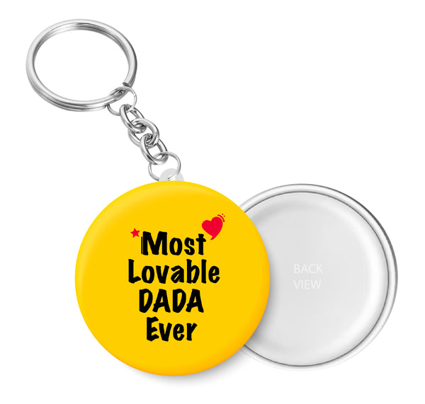 My Lovable DADA Key Chain