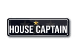 House Captain I School I College I University I Rectangular Pin Badge