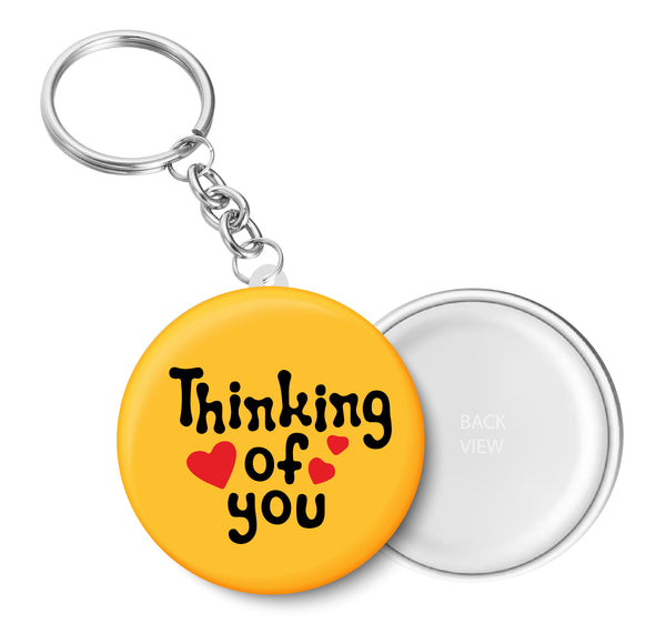 Thinking of You I Romantic I Love I Valentines Day Series I Key Chain