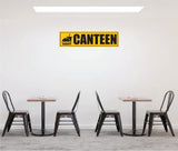 Canteen I Food I Snacks I Office I School I College I Hospital I Company I Wall Sticker