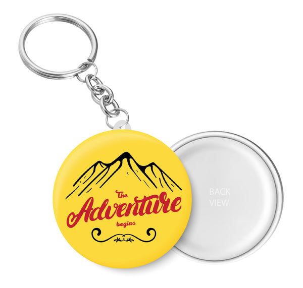 Love Adventure I The  Adventure Begins I Souvenir l Travel I Key Chain