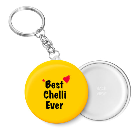 Best Chelli Ever I Raksha Bandhan Gifts Key Chain