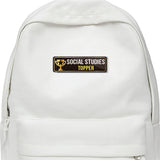 Social Studies Topper I Class Topper I School I College I University I Rectangular Pin Badge
