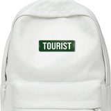 Tourist I Souvenir I Travel Memories I Rectangular Pin Badge