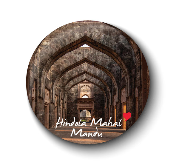 Love Hindola Mahal I Mandu I Souvenir l Travel I Fridge Magnet