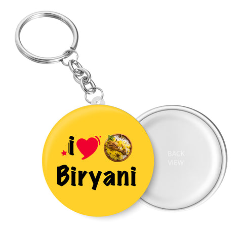 I love Biryani I Love Cooking I Key Chain