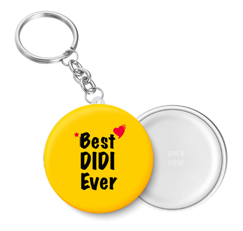 Best DIDI Ever I Raksha Bandhan Gifts Key Chain