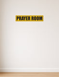 Prayer Room I Spiritual I Religion I Wall Sticker
