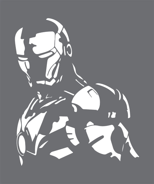 Iron Man Car Window Decal