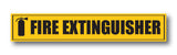 Fire Extinguisher Sticker I Office I Shop I School I College I Restaurants I Hospital I Company I Super Market I Wall Sticker