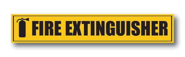 Fire Extinguisher Sticker I Office I Shop I School I College I Restaurants I Hospital I Company I Super Market I Wall Sticker