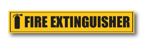 Fire Extinguisher Sticker I Office I Shop I School I College I Restaurants I Hospital I Company I Super Market I Wall Sticker