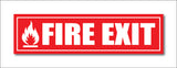 Fire Exit I Office I Shop I School I College I Restaurants I Hospital I Company I Super Market I Cinema Theatre I Wall Sticker