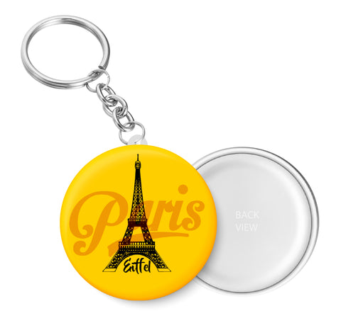 Eiffel Tower I Parris I France I Europe I World Landmarks Key Chain