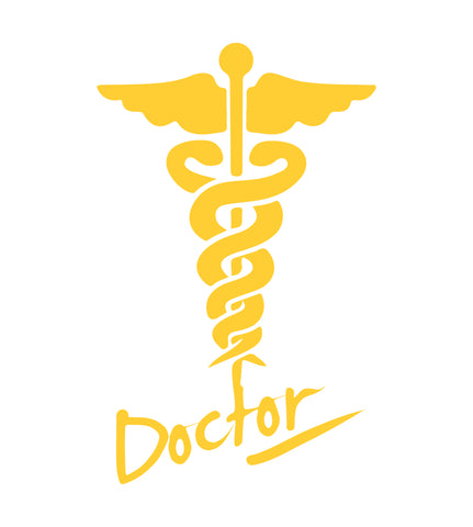Doctor I Car Window Decal  I Pack of 2 No's