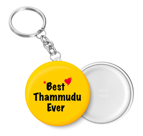 Best Thammudu Ever I Raksha Bandhan Gifts Key Chain