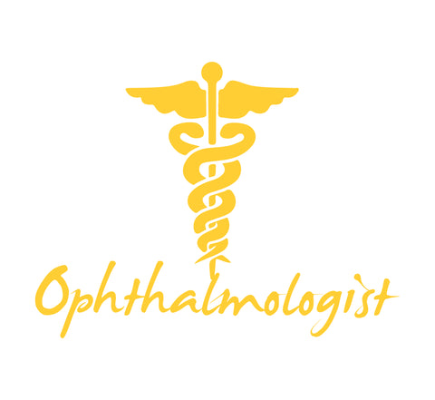 Doctor I Ophthalmology I Car Window Decal  I Pack of 2 No's