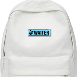 Waiter I Restaurant I Hotel I Rectangular Pin Badge