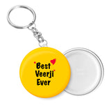 Best VEERJI Ever I Raksha Bandhan Gifts Key Chain
