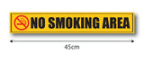 No Smoking Area I Office I Shop I School I College I Restaurants I Hospital I Company I Super Market I Cinema Theatre I Wall Sticker