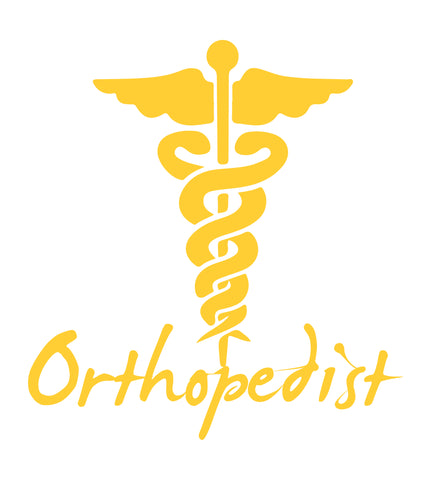 Doctor I Orthopedist  I Car Window Decal  I Pack of 2 No's