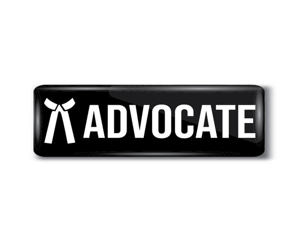 Advocate I Lawyer I Court Rectangular Pin Badge