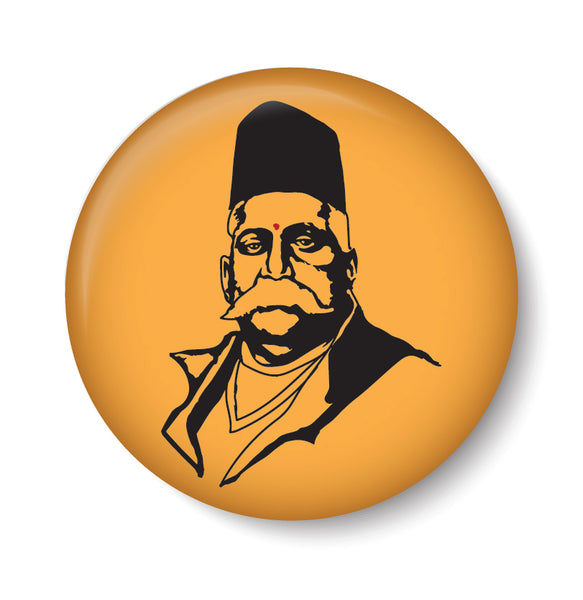 Love Keshav Baliram Hedgewar I Dr Hedgewar I RSS I Fridge Magnet