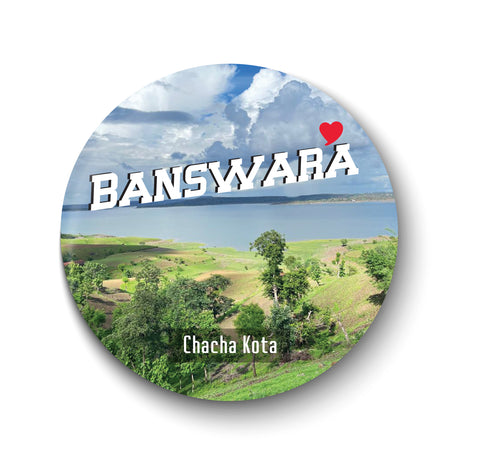 Love Banswara I Chacha Kota I Souvenir l Travel I Fridge Magnet