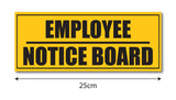 Employee Notice Board I Office Wall Sticker