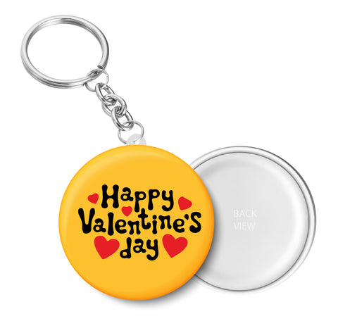 Happy Valentines Day I Romantic I Love I Valentines Day Series I Key Chain