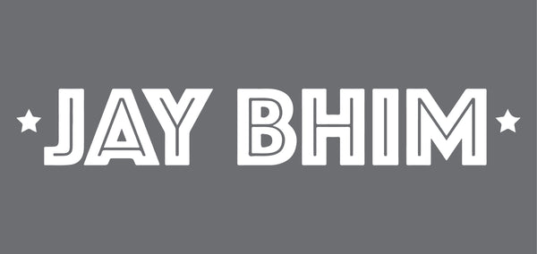 "Jaybhim" Car Window Decal