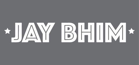 "Jaybhim" Car Window Decal