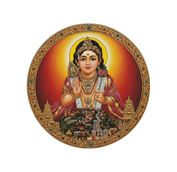 Arulmigu Palani MuruganI Lord Murugan I Kandhan I Spiritual I Car Window Sticker