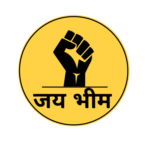 Jai Bhim I Ambedkar l Marathi Quotes I Car Window Sticker
