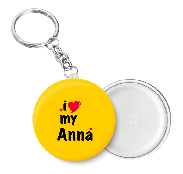 I Love My Anna Key Chain
