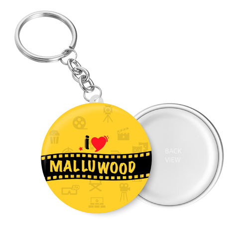 I Love Malluwood Key Chain