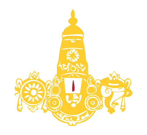 Lord Balaji I Lord Venkateshwara I Lord Balaji I Lord Srinivasa I Car Window Decal