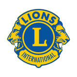 Lion's Club Car Window Decal