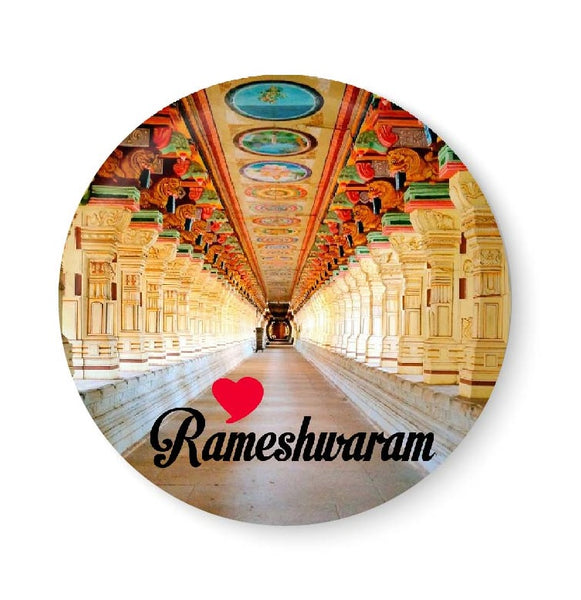 Love Rameshwaram Fridge Magnet