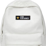 Star Performer I Employee Award Gift I Rectangular Pin Badge  Pack of 2 No's