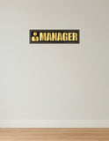 Manager I Office I Shop I School I College I Restaurants I Hospital I Company I Super Market I Cinema Theatre I Wall Sticker
