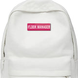 Floor Manager I Office I Shop I Rectangular Pin Badge