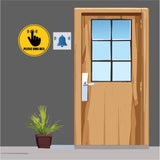 Please Ring Bell I Home I House I School I College I Wall Sticker Pack of 2 No's