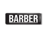 Barber I Salon I SPA I Parlour Rectangular Pin Badge