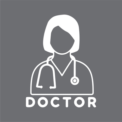 Doctor I Hospital I Clinic I Doctor Series 2 I Car Window Sticker