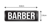 Barber I Salon I SPA I Parlour Rectangular Pin Badge