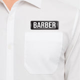 Barber I Salon I SPA I Parlour Rectangular Pin Badge