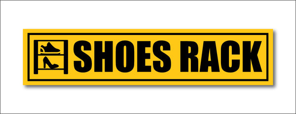 Shoes Rack I Home I House I Hostel I Company I Wall Sticker